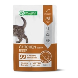 NP Healthy Growth Kitten Chicken with Beef 100 g